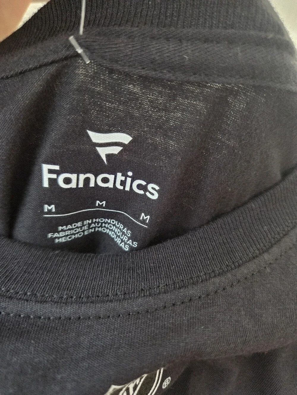 Fantatics Dallas Stars TShirt M Black Mikko Rantanen #96 Logo Hockey NWT NHL